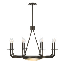 Savoy House 1-1487-9-15 - Salford 9-Light Chandelier in Mediterranean Bronze by Dann Foley