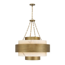 Savoy House 7-3092-8-339 - Davenport 8-Light Pendant in Antique Patina